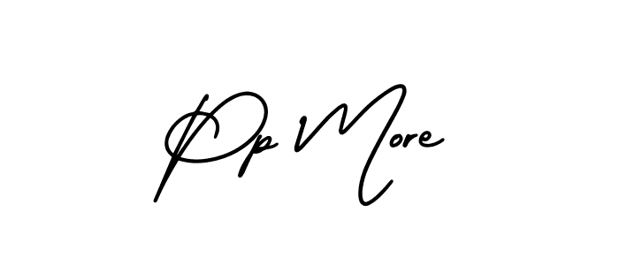 Best and Professional Signature Style for Pp More. AmerikaSignatureDemo-Regular Best Signature Style Collection. Pp More signature style 3 images and pictures png