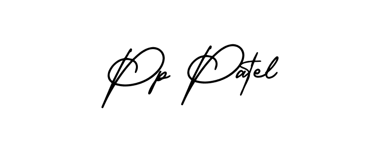 AmerikaSignatureDemo-Regular is a professional signature style that is perfect for those who want to add a touch of class to their signature. It is also a great choice for those who want to make their signature more unique. Get Pp Patel name to fancy signature for free. Pp Patel signature style 3 images and pictures png