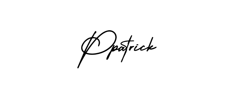 Similarly AmerikaSignatureDemo-Regular is the best handwritten signature design. Signature creator online .You can use it as an online autograph creator for name Ppatrick. Ppatrick signature style 3 images and pictures png