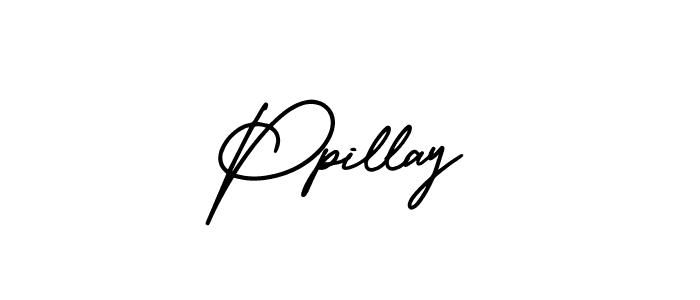 How to make Ppillay signature? AmerikaSignatureDemo-Regular is a professional autograph style. Create handwritten signature for Ppillay name. Ppillay signature style 3 images and pictures png
