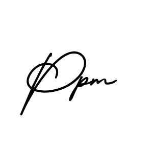 Also we have Ppm name is the best signature style. Create professional handwritten signature collection using AmerikaSignatureDemo-Regular autograph style. Ppm signature style 3 images and pictures png