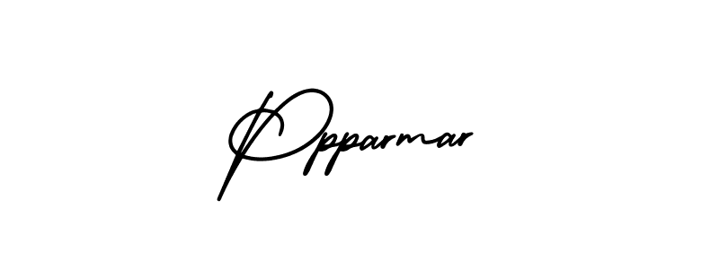 How to Draw Ppparmar signature style? AmerikaSignatureDemo-Regular is a latest design signature styles for name Ppparmar. Ppparmar signature style 3 images and pictures png