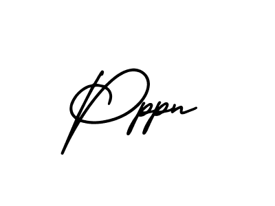 The best way (AmerikaSignatureDemo-Regular) to make a short signature is to pick only two or three words in your name. The name Pppn include a total of six letters. For converting this name. Pppn signature style 3 images and pictures png