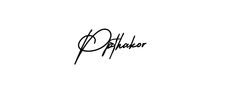 This is the best signature style for the Ppthakor name. Also you like these signature font (AmerikaSignatureDemo-Regular). Mix name signature. Ppthakor signature style 3 images and pictures png