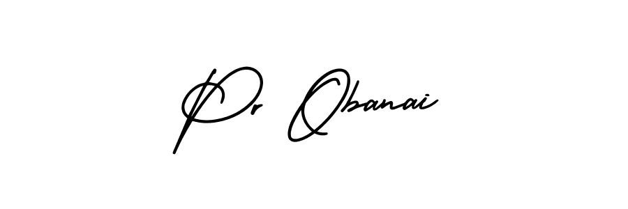 Make a short Pr Obanai signature style. Manage your documents anywhere anytime using AmerikaSignatureDemo-Regular. Create and add eSignatures, submit forms, share and send files easily. Pr Obanai signature style 3 images and pictures png