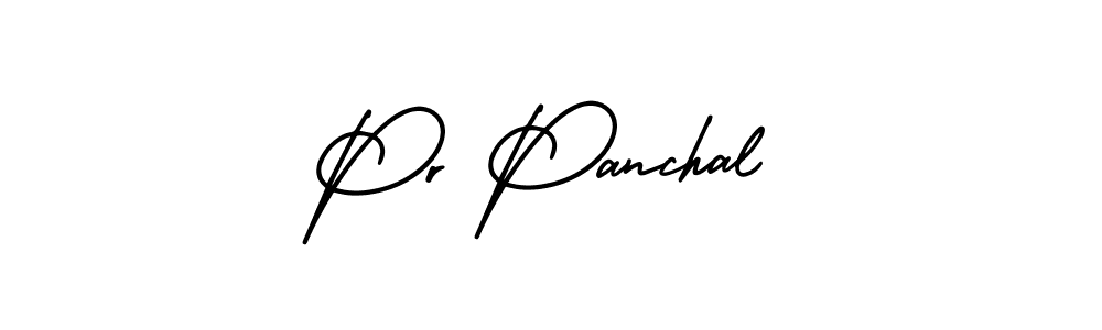 if you are searching for the best signature style for your name Pr Panchal. so please give up your signature search. here we have designed multiple signature styles  using AmerikaSignatureDemo-Regular. Pr Panchal signature style 3 images and pictures png