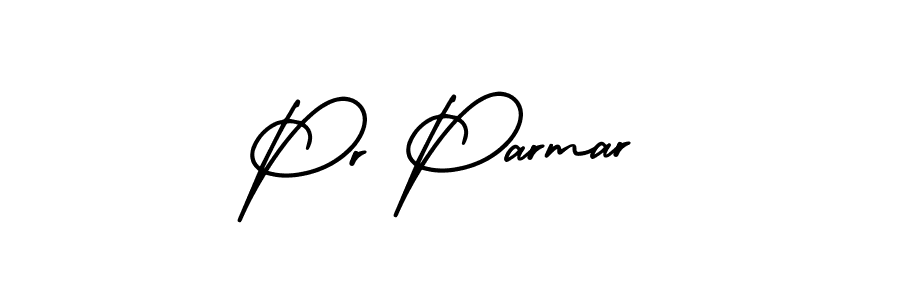 if you are searching for the best signature style for your name Pr Parmar. so please give up your signature search. here we have designed multiple signature styles  using AmerikaSignatureDemo-Regular. Pr Parmar signature style 3 images and pictures png