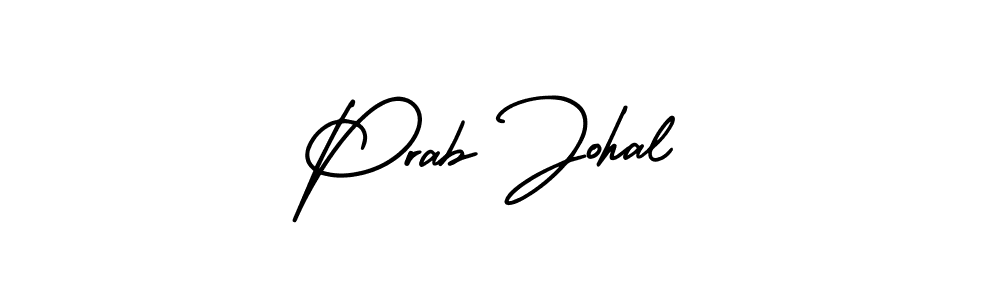 Also we have Prab Johal name is the best signature style. Create professional handwritten signature collection using AmerikaSignatureDemo-Regular autograph style. Prab Johal signature style 3 images and pictures png
