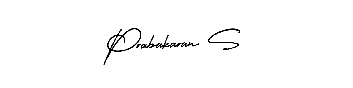 Also You can easily find your signature by using the search form. We will create Prabakaran S name handwritten signature images for you free of cost using AmerikaSignatureDemo-Regular sign style. Prabakaran S signature style 3 images and pictures png