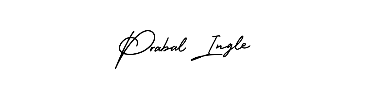 Also You can easily find your signature by using the search form. We will create Prabal Ingle name handwritten signature images for you free of cost using AmerikaSignatureDemo-Regular sign style. Prabal Ingle signature style 3 images and pictures png