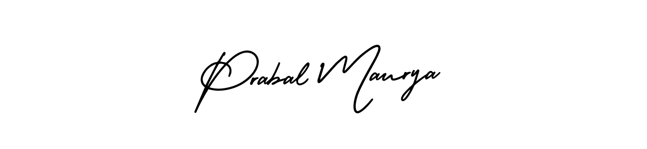 AmerikaSignatureDemo-Regular is a professional signature style that is perfect for those who want to add a touch of class to their signature. It is also a great choice for those who want to make their signature more unique. Get Prabal Maurya name to fancy signature for free. Prabal Maurya signature style 3 images and pictures png