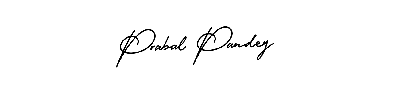 How to make Prabal Pandey signature? AmerikaSignatureDemo-Regular is a professional autograph style. Create handwritten signature for Prabal Pandey name. Prabal Pandey signature style 3 images and pictures png