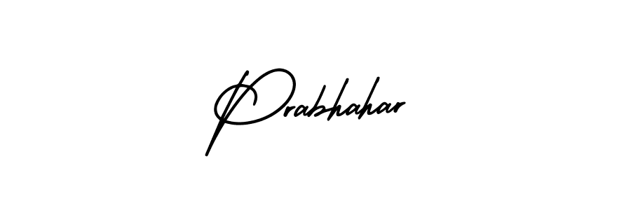 Similarly AmerikaSignatureDemo-Regular is the best handwritten signature design. Signature creator online .You can use it as an online autograph creator for name Prabhahar. Prabhahar signature style 3 images and pictures png