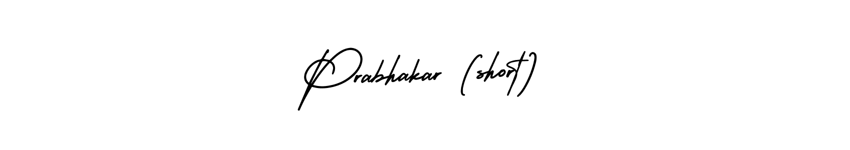 Design your own signature with our free online signature maker. With this signature software, you can create a handwritten (AmerikaSignatureDemo-Regular) signature for name Prabhakar (short). Prabhakar (short) signature style 3 images and pictures png