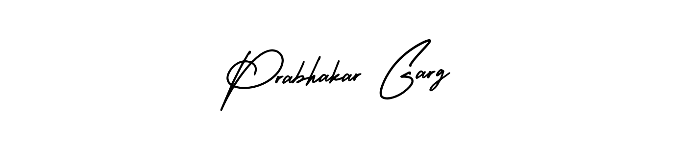 It looks lik you need a new signature style for name Prabhakar Garg. Design unique handwritten (AmerikaSignatureDemo-Regular) signature with our free signature maker in just a few clicks. Prabhakar Garg signature style 3 images and pictures png