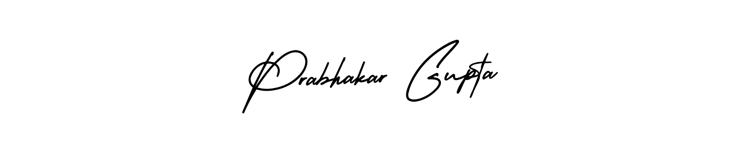 Make a short Prabhakar Gupta signature style. Manage your documents anywhere anytime using AmerikaSignatureDemo-Regular. Create and add eSignatures, submit forms, share and send files easily. Prabhakar Gupta signature style 3 images and pictures png