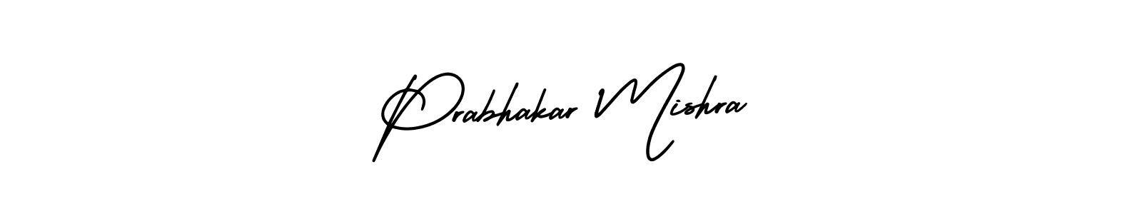 It looks lik you need a new signature style for name Prabhakar Mishra. Design unique handwritten (AmerikaSignatureDemo-Regular) signature with our free signature maker in just a few clicks. Prabhakar Mishra signature style 3 images and pictures png