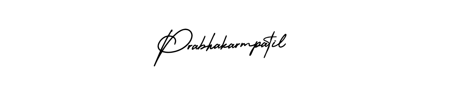 This is the best signature style for the Prabhakarmpatil name. Also you like these signature font (AmerikaSignatureDemo-Regular). Mix name signature. Prabhakarmpatil signature style 3 images and pictures png