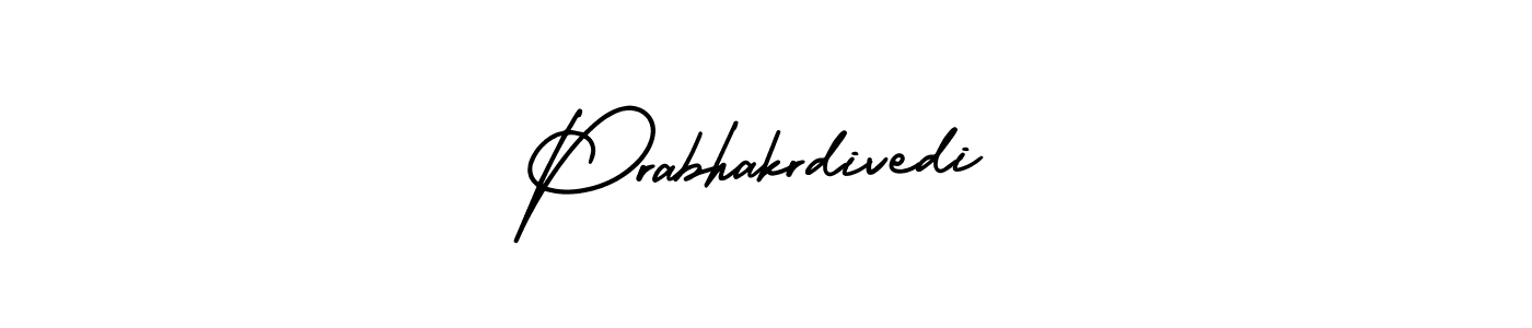 Prabhakrdivedi stylish signature style. Best Handwritten Sign (AmerikaSignatureDemo-Regular) for my name. Handwritten Signature Collection Ideas for my name Prabhakrdivedi. Prabhakrdivedi signature style 3 images and pictures png