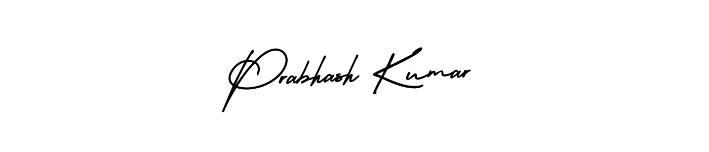 How to make Prabhash Kumar signature? AmerikaSignatureDemo-Regular is a professional autograph style. Create handwritten signature for Prabhash Kumar name. Prabhash Kumar signature style 3 images and pictures png