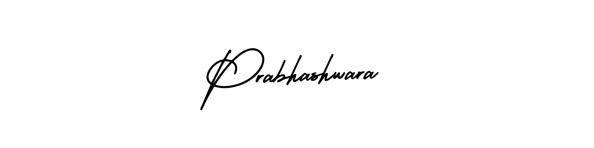 Create a beautiful signature design for name Prabhashwara. With this signature (AmerikaSignatureDemo-Regular) fonts, you can make a handwritten signature for free. Prabhashwara signature style 3 images and pictures png