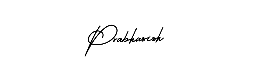 It looks lik you need a new signature style for name Prabhasish. Design unique handwritten (AmerikaSignatureDemo-Regular) signature with our free signature maker in just a few clicks. Prabhasish signature style 3 images and pictures png