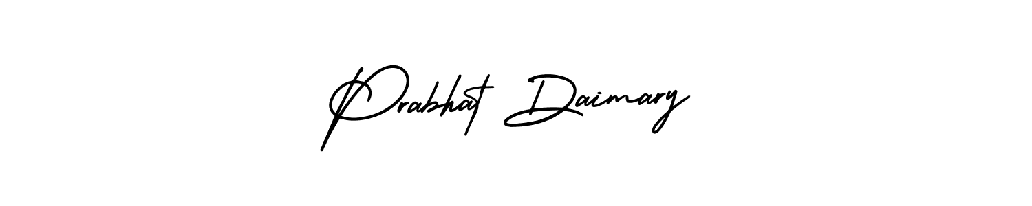 Design your own signature with our free online signature maker. With this signature software, you can create a handwritten (AmerikaSignatureDemo-Regular) signature for name Prabhat Daimary. Prabhat Daimary signature style 3 images and pictures png