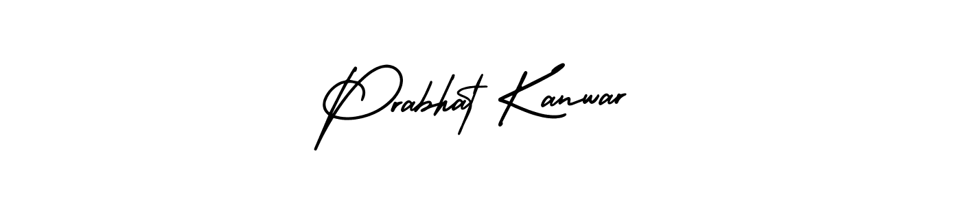This is the best signature style for the Prabhat Kanwar name. Also you like these signature font (AmerikaSignatureDemo-Regular). Mix name signature. Prabhat Kanwar signature style 3 images and pictures png