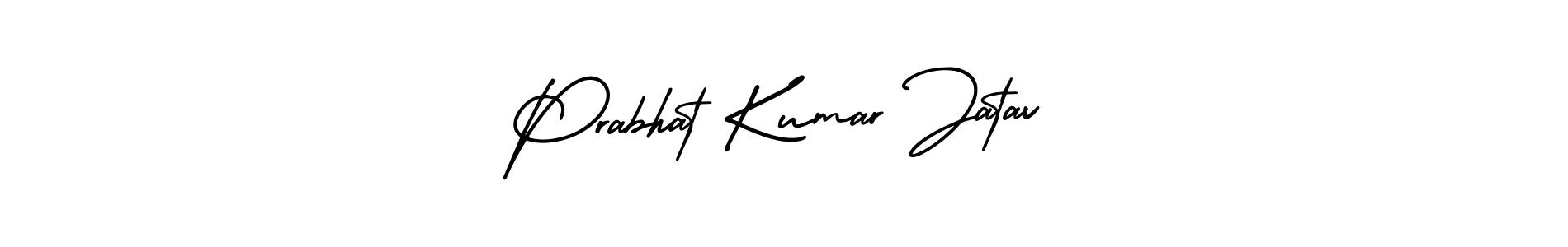 How to make Prabhat Kumar Jatav signature? AmerikaSignatureDemo-Regular is a professional autograph style. Create handwritten signature for Prabhat Kumar Jatav name. Prabhat Kumar Jatav signature style 3 images and pictures png