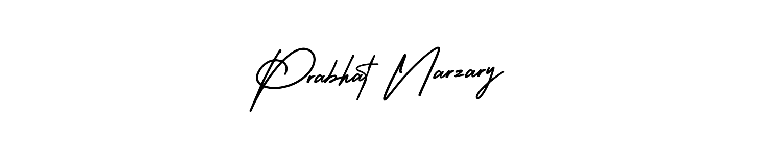 How to make Prabhat Narzary name signature. Use AmerikaSignatureDemo-Regular style for creating short signs online. This is the latest handwritten sign. Prabhat Narzary signature style 3 images and pictures png
