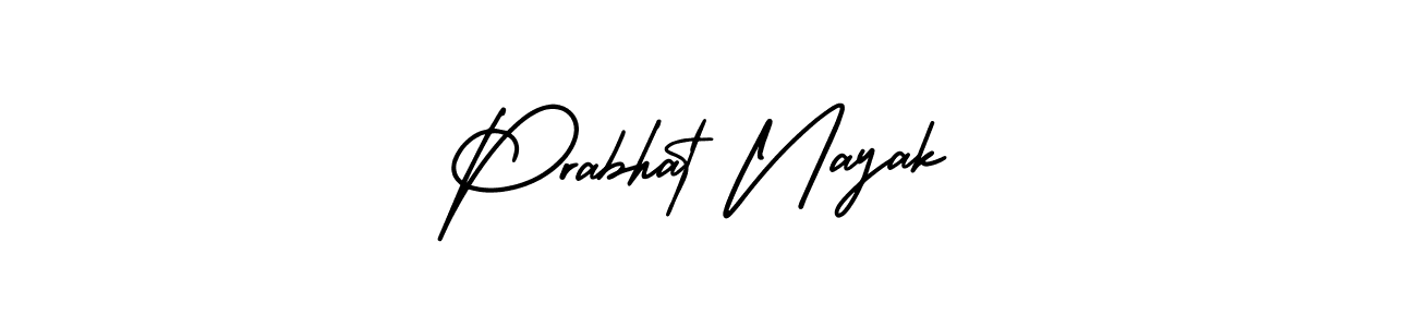 How to make Prabhat Nayak name signature. Use AmerikaSignatureDemo-Regular style for creating short signs online. This is the latest handwritten sign. Prabhat Nayak signature style 3 images and pictures png