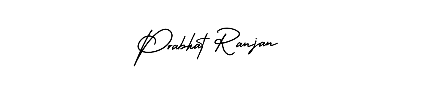 Prabhat Ranjan stylish signature style. Best Handwritten Sign (AmerikaSignatureDemo-Regular) for my name. Handwritten Signature Collection Ideas for my name Prabhat Ranjan. Prabhat Ranjan signature style 3 images and pictures png