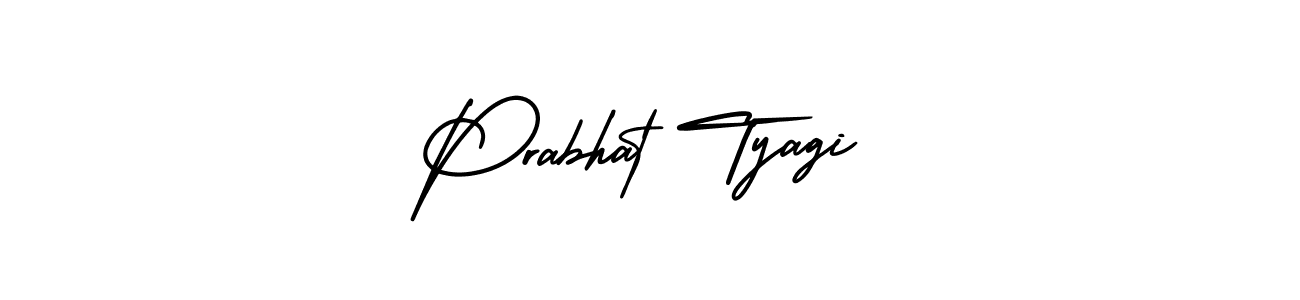 Make a beautiful signature design for name Prabhat Tyagi. With this signature (AmerikaSignatureDemo-Regular) style, you can create a handwritten signature for free. Prabhat Tyagi signature style 3 images and pictures png