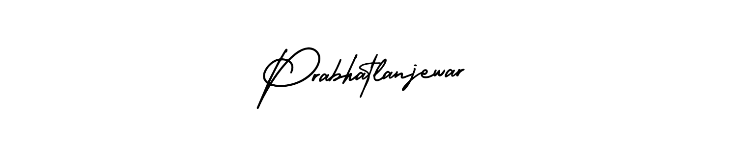 How to make Prabhatlanjewar signature? AmerikaSignatureDemo-Regular is a professional autograph style. Create handwritten signature for Prabhatlanjewar name. Prabhatlanjewar signature style 3 images and pictures png