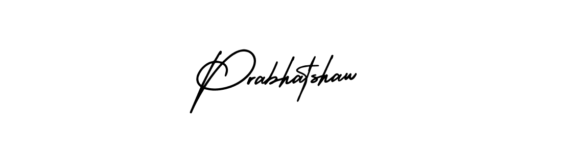 Use a signature maker to create a handwritten signature online. With this signature software, you can design (AmerikaSignatureDemo-Regular) your own signature for name Prabhatshaw. Prabhatshaw signature style 3 images and pictures png