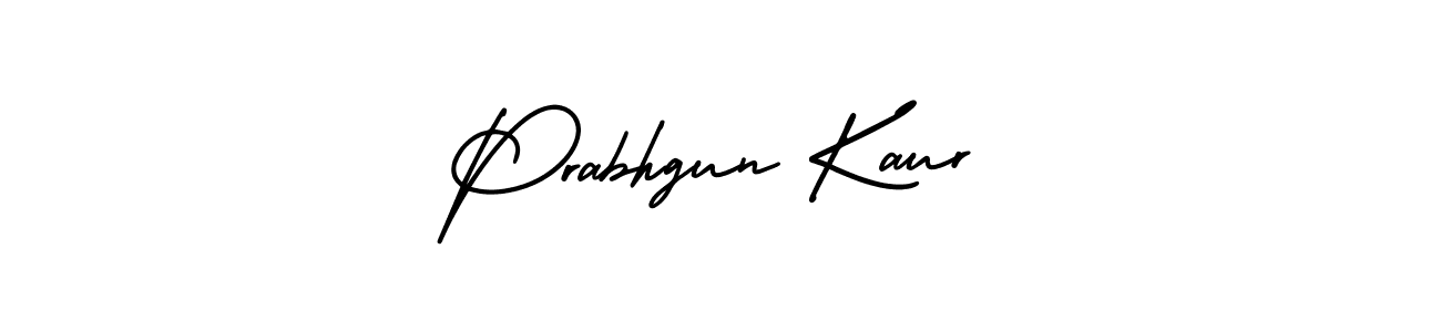 Make a beautiful signature design for name Prabhgun Kaur. Use this online signature maker to create a handwritten signature for free. Prabhgun Kaur signature style 3 images and pictures png
