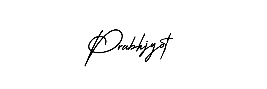 Make a beautiful signature design for name Prabhjyot. With this signature (AmerikaSignatureDemo-Regular) style, you can create a handwritten signature for free. Prabhjyot signature style 3 images and pictures png