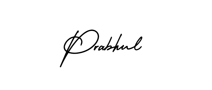 Best and Professional Signature Style for Prabhul. AmerikaSignatureDemo-Regular Best Signature Style Collection. Prabhul signature style 3 images and pictures png