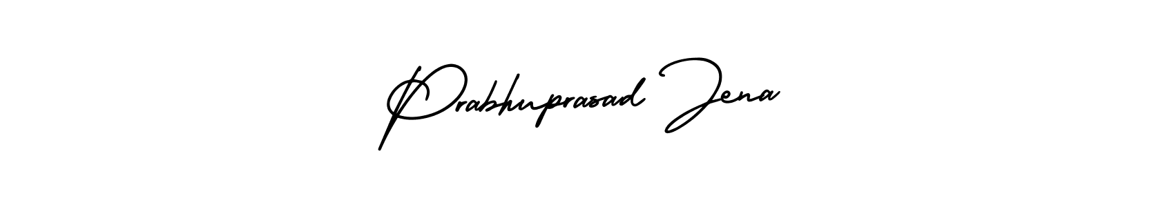 It looks lik you need a new signature style for name Prabhuprasad Jena. Design unique handwritten (AmerikaSignatureDemo-Regular) signature with our free signature maker in just a few clicks. Prabhuprasad Jena signature style 3 images and pictures png