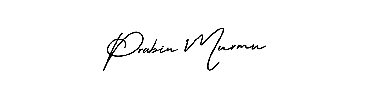 How to Draw Prabin Murmu signature style? AmerikaSignatureDemo-Regular is a latest design signature styles for name Prabin Murmu. Prabin Murmu signature style 3 images and pictures png