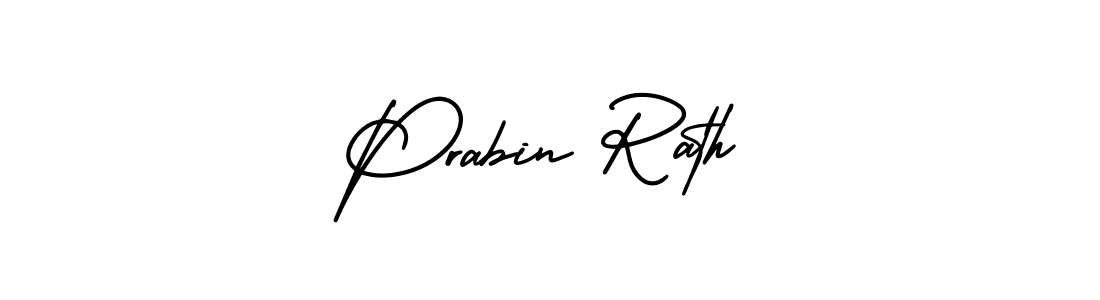 Make a beautiful signature design for name Prabin Rath. With this signature (AmerikaSignatureDemo-Regular) style, you can create a handwritten signature for free. Prabin Rath signature style 3 images and pictures png