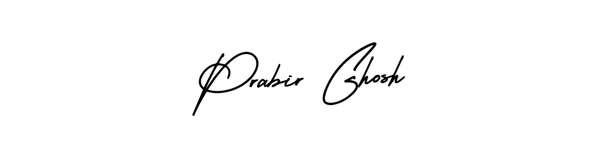 How to Draw Prabir Ghosh signature style? AmerikaSignatureDemo-Regular is a latest design signature styles for name Prabir Ghosh. Prabir Ghosh signature style 3 images and pictures png