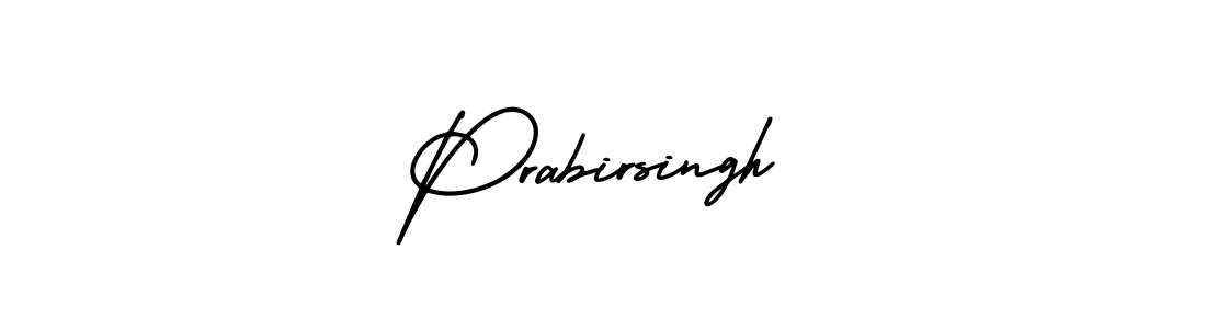 How to Draw Prabirsingh signature style? AmerikaSignatureDemo-Regular is a latest design signature styles for name Prabirsingh. Prabirsingh signature style 3 images and pictures png