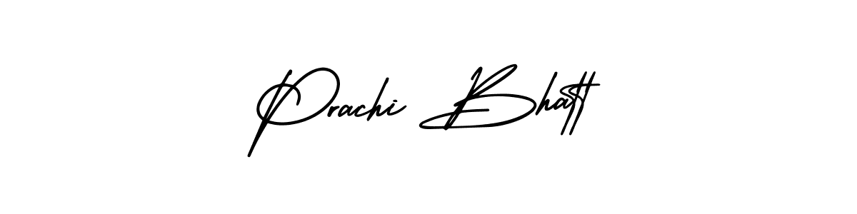 It looks lik you need a new signature style for name Prachi Bhatt. Design unique handwritten (AmerikaSignatureDemo-Regular) signature with our free signature maker in just a few clicks. Prachi Bhatt signature style 3 images and pictures png