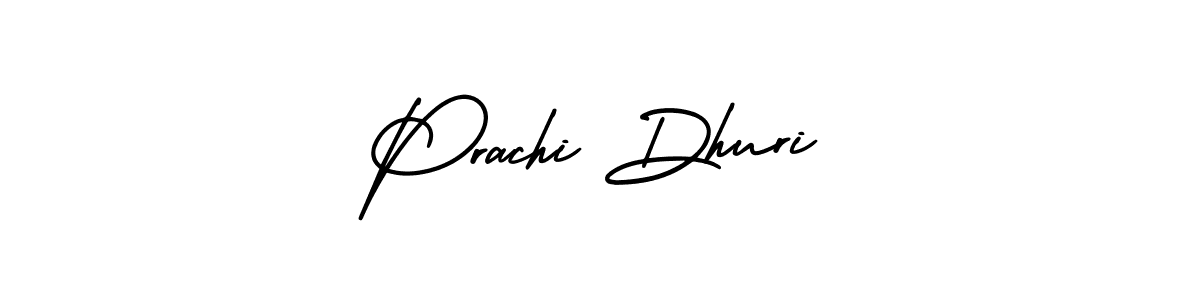 It looks lik you need a new signature style for name Prachi Dhuri. Design unique handwritten (AmerikaSignatureDemo-Regular) signature with our free signature maker in just a few clicks. Prachi Dhuri signature style 3 images and pictures png