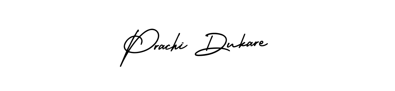 Prachi Dukare stylish signature style. Best Handwritten Sign (AmerikaSignatureDemo-Regular) for my name. Handwritten Signature Collection Ideas for my name Prachi Dukare. Prachi Dukare signature style 3 images and pictures png