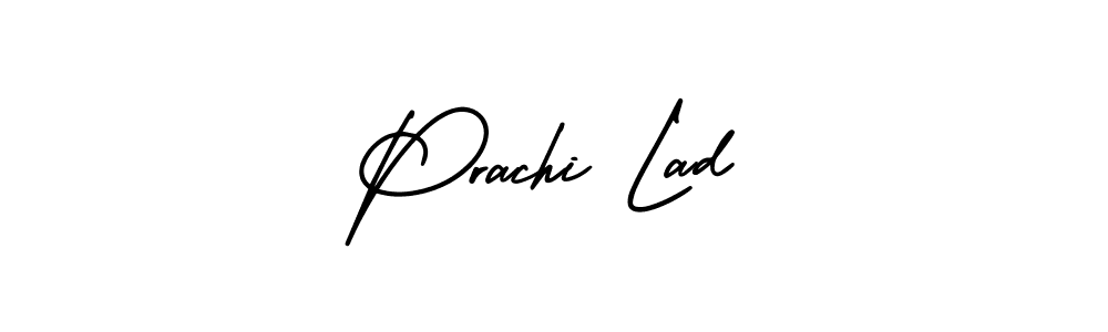 Similarly AmerikaSignatureDemo-Regular is the best handwritten signature design. Signature creator online .You can use it as an online autograph creator for name Prachi Lad. Prachi Lad signature style 3 images and pictures png