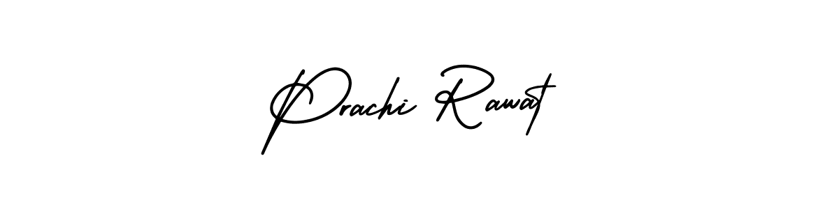 Make a short Prachi Rawat signature style. Manage your documents anywhere anytime using AmerikaSignatureDemo-Regular. Create and add eSignatures, submit forms, share and send files easily. Prachi Rawat signature style 3 images and pictures png