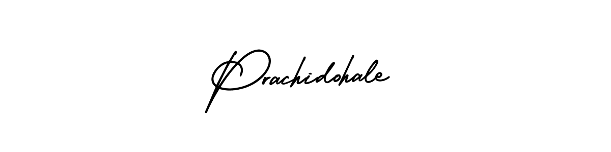 Use a signature maker to create a handwritten signature online. With this signature software, you can design (AmerikaSignatureDemo-Regular) your own signature for name Prachidohale. Prachidohale signature style 3 images and pictures png