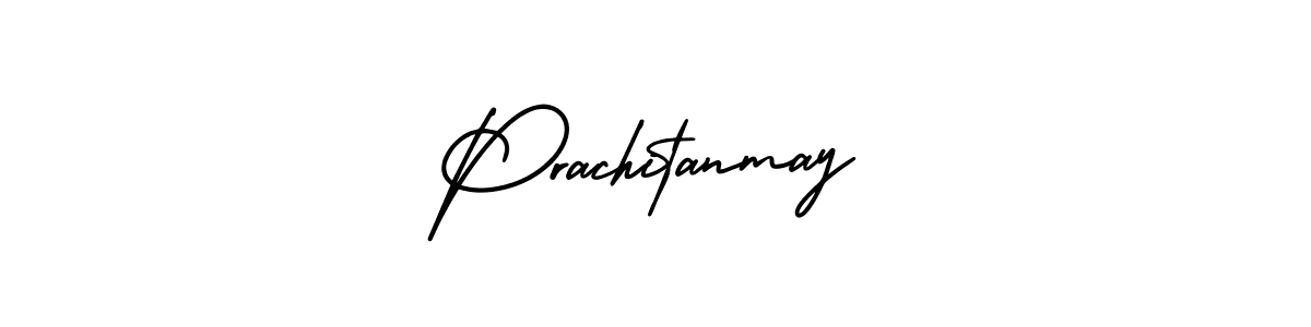 Make a beautiful signature design for name Prachitanmay. With this signature (AmerikaSignatureDemo-Regular) style, you can create a handwritten signature for free. Prachitanmay signature style 3 images and pictures png